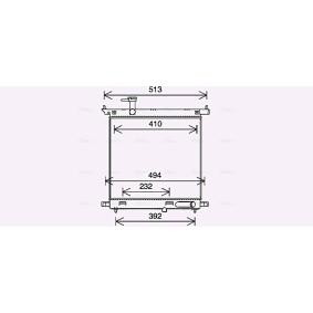 Kjøp Radiator, motorkjøling av AVA COOLING SYSTEMS DN2441 til den lave prisen 4063,93 NOK