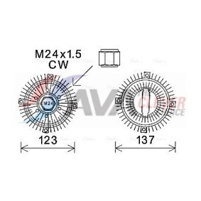 Gebläsemotor FD8631 von AVA COOLING SYSTEMS günstig für 261,94 € online kaufen