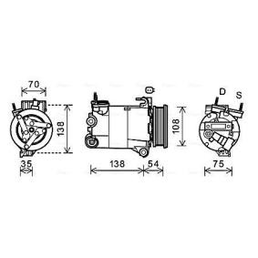 Acquista Compressore aria condizionata da AVA COOLING SYSTEMS FDAK478 a buon mercato per soli 609,06 €