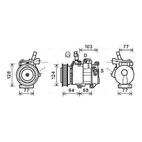 Acquista Compressore aria condizionata da AVA COOLING SYSTEMS HYK451 a buon mercato per soli 795,98 €