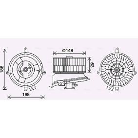 Gebläsemotor MS8711 von AVA COOLING SYSTEMS günstig für 134,06 € online kaufen