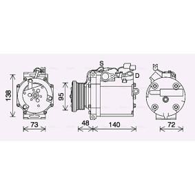 Klimakompressor MTAK267 von AVA COOLING SYSTEMS günstig für 550,38 € online kaufen