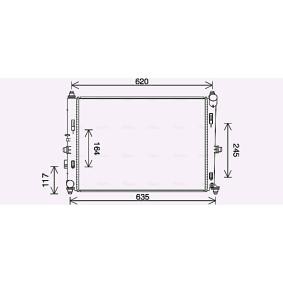 Achetez des Radiateur du moteur AVA COOLING SYSTEMS MZ2288 à prix pour 136,97 €