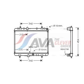 Köp Intercooler av AVA COOLING SYSTEMS PE4402 till det låga priset 3579,39 kr