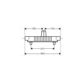 Comprar Intercooler de AVA COOLING SYSTEMS PE4403 a bajo precio de 253,78 €
