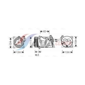 Acquista Compressore aria condizionata da AVA COOLING SYSTEMS TOAK721 a buon mercato per soli 509,02 €