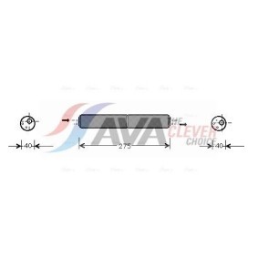 Ölkühler, Lenkung für AUDI von AVA COOLING SYSTEMS