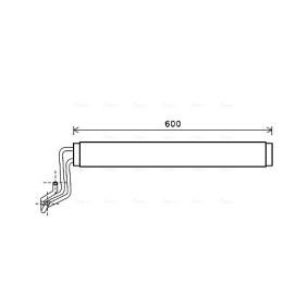 Ölkühler, Lenkung für AUDI von AVA COOLING SYSTEMS