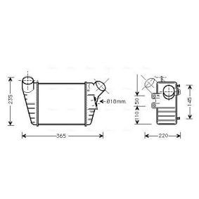 Acquista Intercooler da AVA COOLING SYSTEMS VN4182 a buon mercato per soli 204,91 €