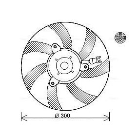 SEAT Kühlerlüfter von AVA COOLING SYSTEMS