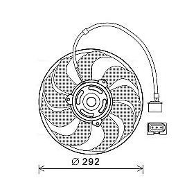 Kühlerlüfter VN7533 von AVA COOLING SYSTEMS günstig für 95,23 € online kaufen