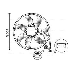 Kühlerlüfter VN7537 von AVA COOLING SYSTEMS günstig für 106,17 € online kaufen