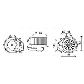 Gebläsemotor VN8352 von AVA COOLING SYSTEMS günstig für 101,14 € online kaufen