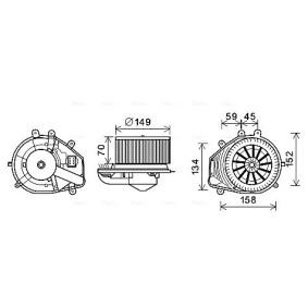 Gebläsemotor VN8353 von AVA COOLING SYSTEMS günstig für 74,22 € online kaufen
