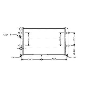 Acquista Radiatore motore da AVA COOLING SYSTEMS VNA2179 a buon mercato per soli 153,87 €