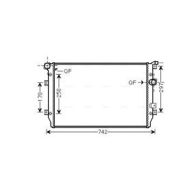 Acquista Radiatore motore da AVA COOLING SYSTEMS VNA2287 a buon mercato per soli 261,59 €