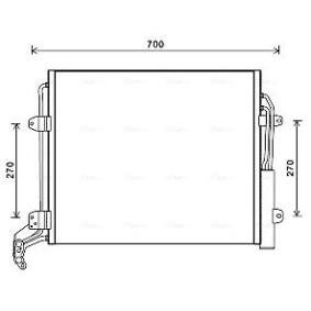 SEAT Klimakondensator von AVA COOLING SYSTEMS