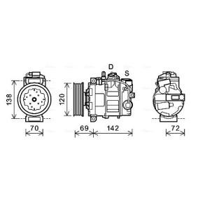 Klimakompressor für VW von AVA COOLING SYSTEMS