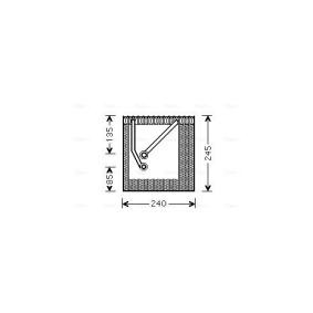 SEAT Verdampfer, Klimaanlage von AVA COOLING SYSTEMS