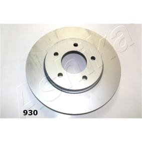 Achetez des Disque de frein ASHIKA 60-09-930 à prix pour 71,38 €