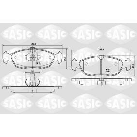 Acquista Kit pastiglie freni da SASIC 6210048 a buon mercato per soli 28,52 €