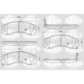 Compre Pastilhas de travão da SASIC 6210059 a um preço baixo por 39,04 €