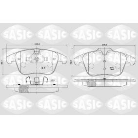 Bremsbeläge 6216055 für VOLVO