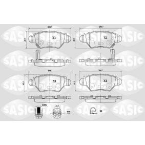 Acquista Kit pastiglie freni da SASIC 6216063 a buon mercato per soli 30,68 €