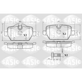 Bremsbeläge 6216064 für MINI