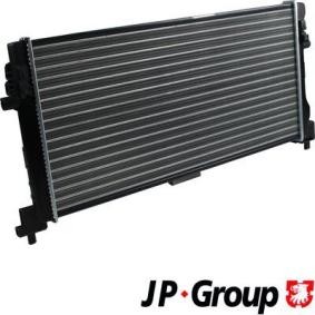Kjøp Radiator, motorkjøling av JP GROUP 1114209300 til den lave prisen 1194,84 NOK