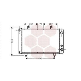 Achetez des Radiateur du moteur VAN WEZEL 40002032 à prix pour 431,35 €