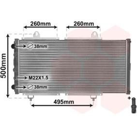 Achetez des Radiateur du moteur VAN WEZEL 40002033 à prix pour 189,16 €