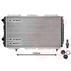 Achetez des Radiateur du moteur VAN WEZEL 40002147 à prix pour 122,43 €