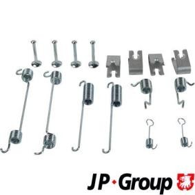 Compre Kit de accesorios de las zapatas de freno de JP GROUP online para Fiesta Mk4 Hatchback (JA, JB, JAS, JBS) a precios moderados