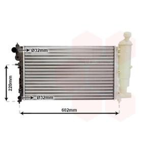 Achetez des Radiateur du moteur VAN WEZEL 40002262 à prix pour 115,40 €