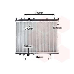 Achetez des Radiateur du moteur VAN WEZEL 40002263 à prix pour 162,48 €