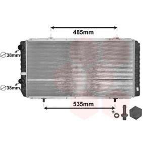 Achetez des Radiateur du moteur VAN WEZEL 40002268 à prix pour 169,02 €