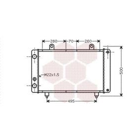 Achetez des Radiateur du moteur VAN WEZEL 40002319 à prix pour 161,86 €