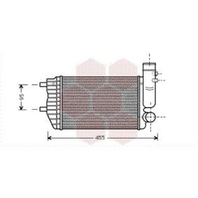 Köp Intercooler av VAN WEZEL 40004183 till det låga priset 1605,03 kr