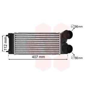 Kjøp Intercooler av VAN WEZEL 40004334 til den lave prisen 1801,13 NOK