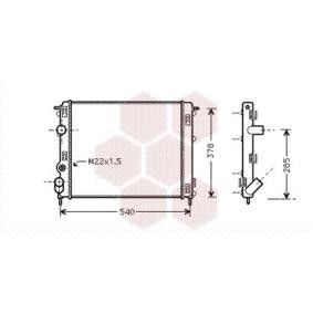 Acquista Radiatore motore da VAN WEZEL 43002302 a buon mercato per soli 83,72 €