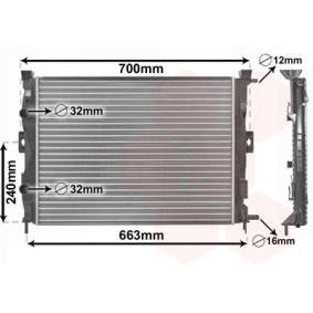 Acquista Radiatore motore da VAN WEZEL 43002306 a buon mercato per soli 95,41 €