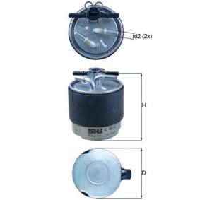 Köp Bränslefilter av MAHLE ORIGINAL KL 440/41 till det låga priset 388,77 kr