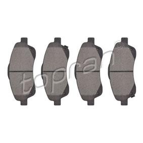 Achetez des Plaquettes de frein TOPRAN 600 599 à prix pour 29,59 €