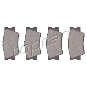 Compre Pastilhas de travão da TOPRAN 600 611 a um preço baixo por 24,39 €