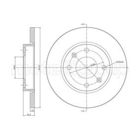 Comprar Disco de freno de CIFAM 800-486C a bajo precio de 94,58 €