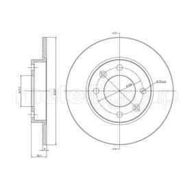 Comprar Disco de freno de CIFAM 800-567C a bajo precio de 80,91 €