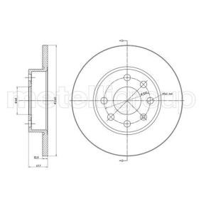 Compre Discos de freno de CIFAM online para Corsa C Utility Pick-up a precios moderados