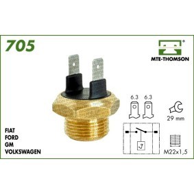 Comprar Sensor, temp. gas escape de MTE-THOMSON 9607 a bajo precio de 54,19 €