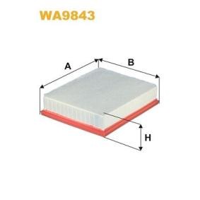 Luftfilter für VW von WIX FILTERS